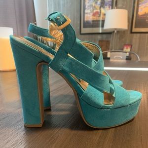 Teal Mossimo Sandal